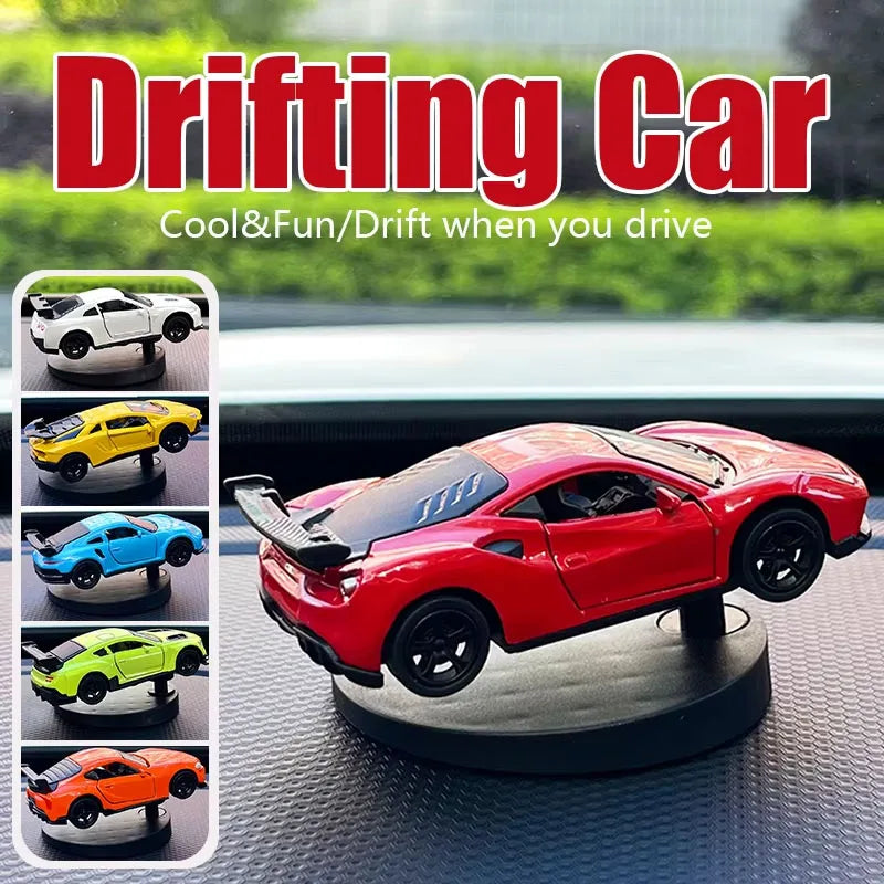 Drifting Car Dashboard Toy Model Swing Turning Cool Fun Sports Racing Ornaments Interior Accessories Decor Items Decorations Men