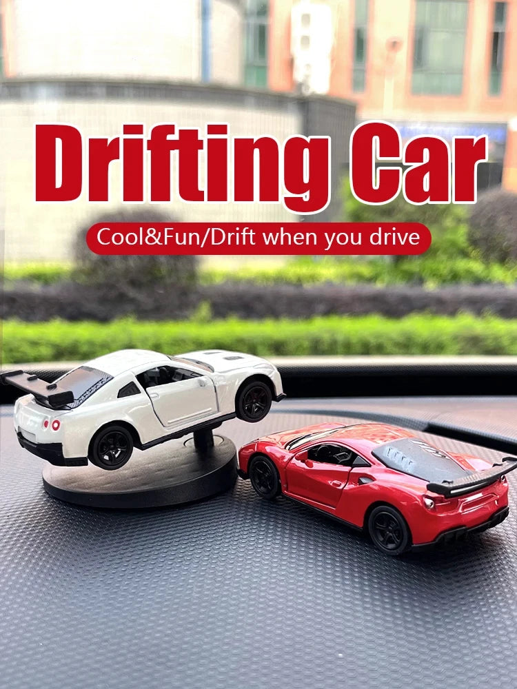 Drifting Car Dashboard Toy Model Swing Turning Cool Fun Sports Racing Ornaments Interior Accessories Decor Items Decorations Men