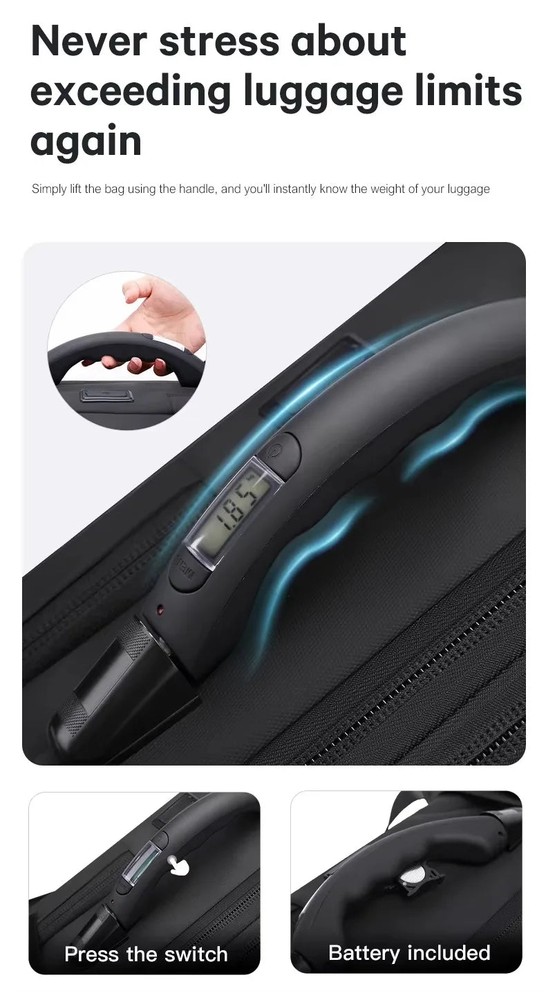 Vacuum backpack with pump compression backpack for travel,36L Backpack With Vacuum Seal Anti theft Storage Weighable