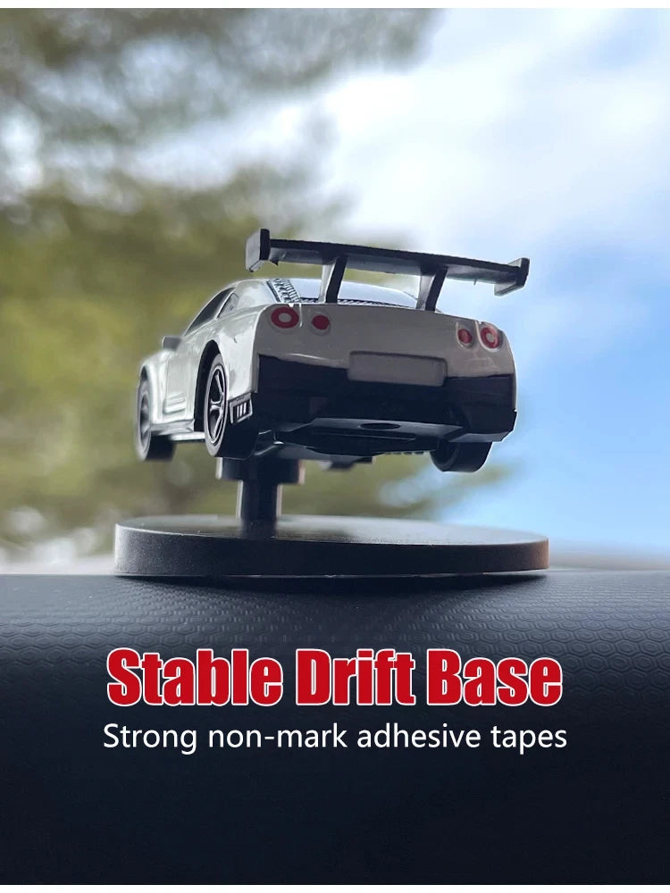 Drifting Car Dashboard Toy Model Swing Turning Cool Fun Sports Racing Ornaments Interior Accessories Decor Items Decorations Men