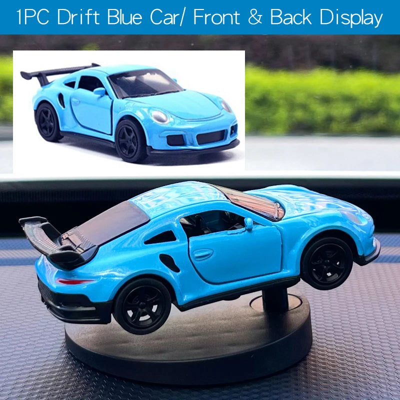 Drifting Car Dashboard Toy Model Swing Turning Cool Fun Sports Racing Ornaments Interior Accessories Decor Items Decorations Men