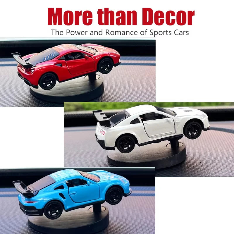 Drifting Car Dashboard Toy Model Swing Turning Cool Fun Sports Racing Ornaments Interior Accessories Decor Items Decorations Men