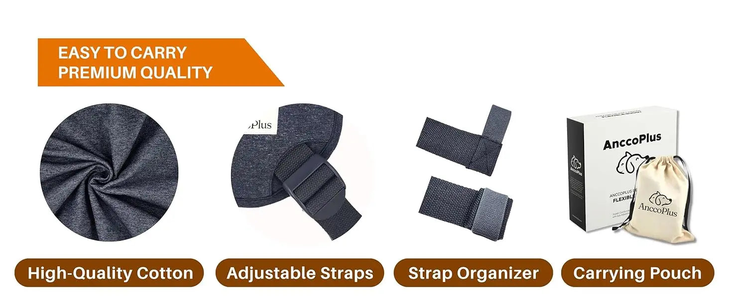 Dog Carrier for Small Dogs Front Facing Dog Carrier Sling Hands Free Cat Sling Size Adjustable Soft Cotton